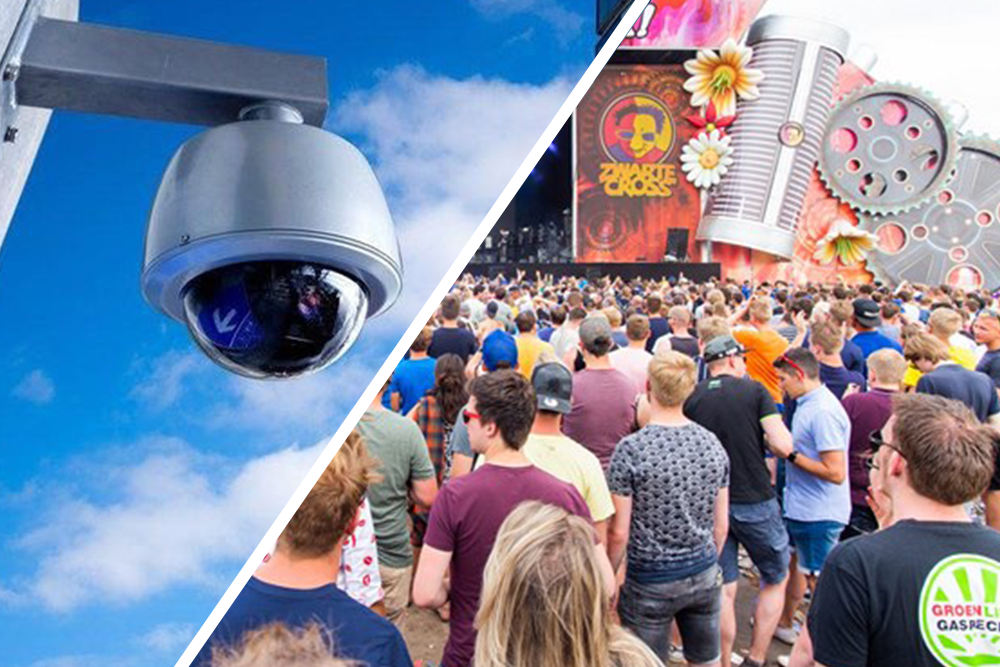 WebCCTV provides mobile wireless surveillance for Graspop and Zwarte Cross Festivals